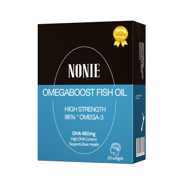 NONIE OMEGABOOST FISH OIL HIGH STRENGTH96%*OMEGA-3 30粒