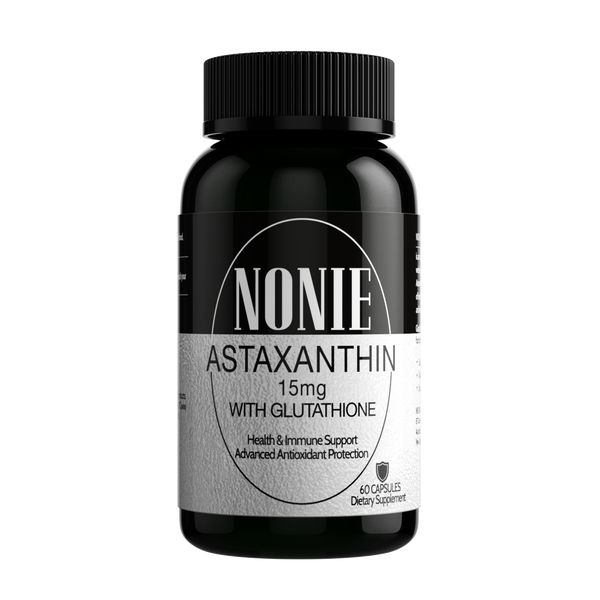 NONIE ASTAXANTHIN 15mg WITH GLUTATHIONE 60 CAPSULES